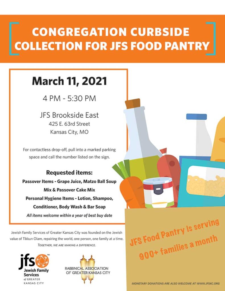 Food Drive March 11, 2021