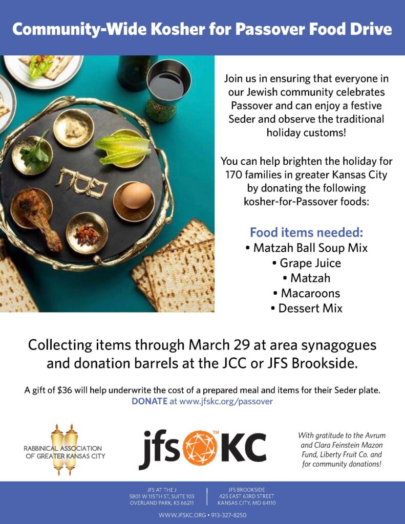 Passover Food Drive